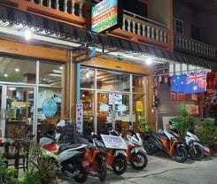 Andaman Sea Guesthouse Patong. Location at 207/14-15 Rat-U-Thit Rd. Soi Andaman Square