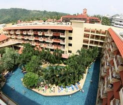 Baumanburi Hotel. Location at 239/1 Rat-U-Thit 200 Pi Rd., Patong Beach, Phuket