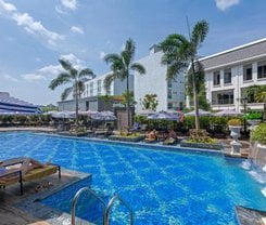 Cape Sienna Gourmet Hotel & Villas. Location at 18/40 Moo 6, Nakalay Road, Kamala Beach
