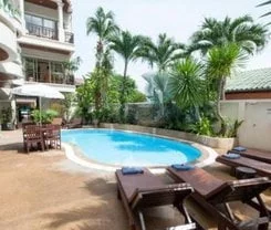 Palmview Resort. Hotel reservations on the island of Phuket. Palmview Resort. Location at 135/1 Nanai Rd., Kathu, Phuket