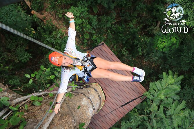 Hanuman World Phuket - Ziplining