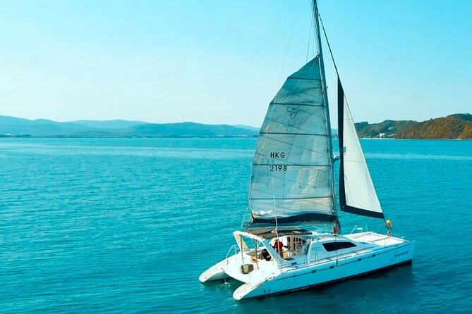 Racha and Coral Islands with Sunset at Promthep Cape by Catamaran Yacht Racha and Coral Islands with Sunset at Promthep Cape by Catamaran Yacht - Catamaran Cruises