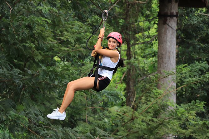 Hanuman World Phuket: Zip Lines and Hotel Transfers Hanuman World Phuket: Zip Lines and Hotel Transfers - Ziplining