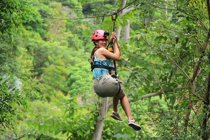 Hanuman World Phuket Zip Line Package with Hotel Transfers Hanuman World Phuket Zip Line Package with Hotel Transfers - Ziplining